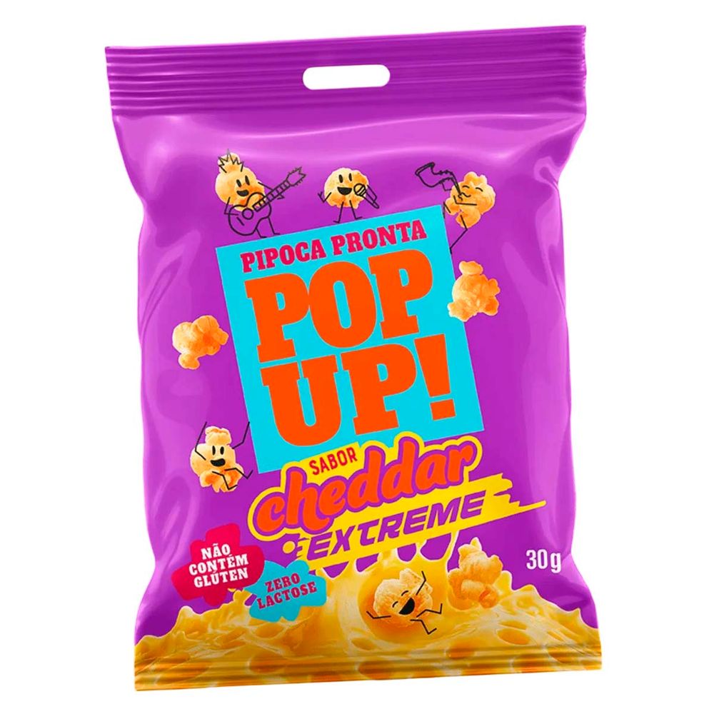 Pipoca Pop Up Sabor Cheddar Extreme 30g-2-